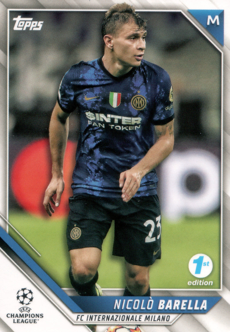 Topps Champions League 21/22 1st Edition | 017 | Nicolo Barella