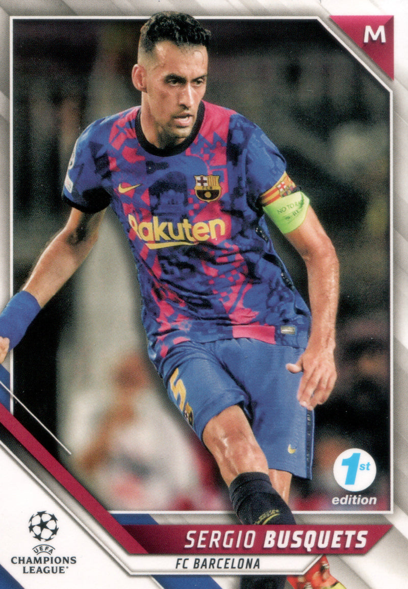 Topps Champions League 21/22 1st Edition | 060 | Sergio Busquets