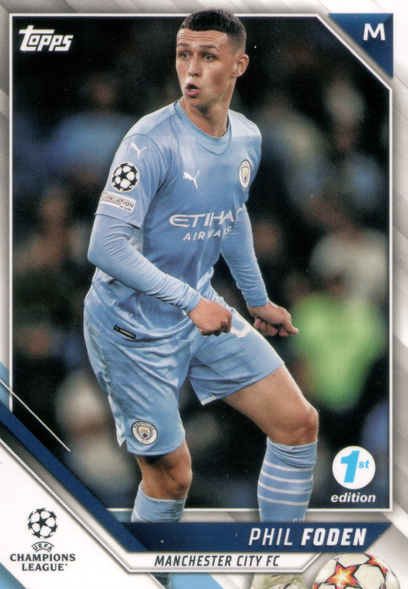 Topps Champions League 21/22 1st Edition | 076 | Phil Foden