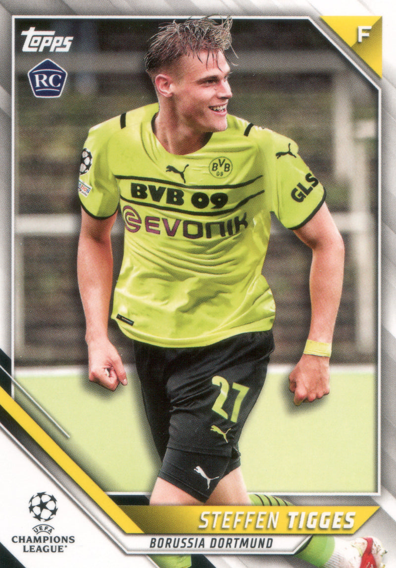 Topps Champions League 21/22 | 092 | Steffen Tigges