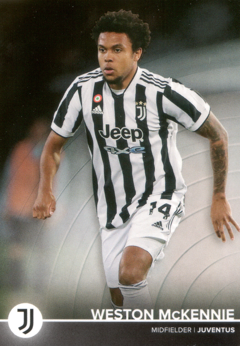 Topps Team-Set Juventus Turin 21/22 | 10 | Weston McKennie