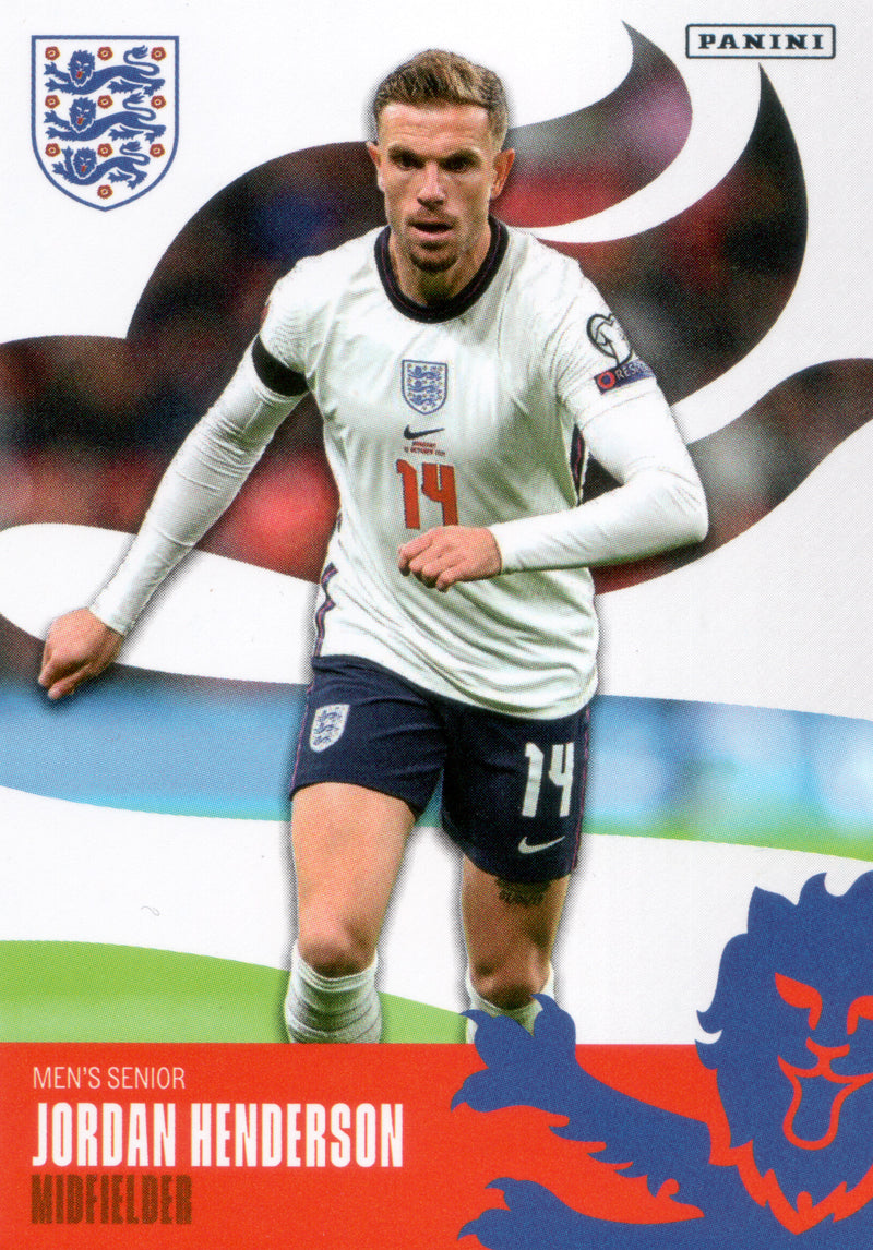 Panini The Best Of England Soccer 2022 | 12 | Jordan Henderson