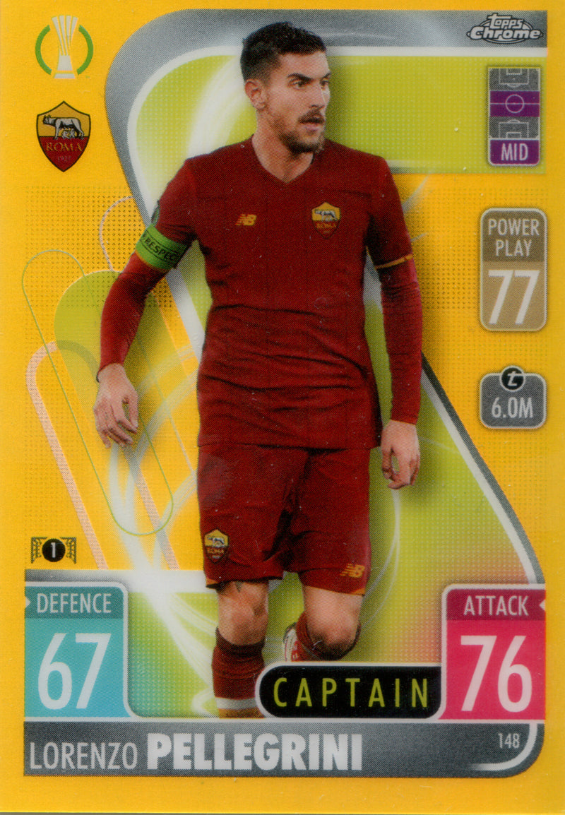 Topps Chrome MatchAttax Champions League 21/22 | 148 | Lorenzo Pellegrini