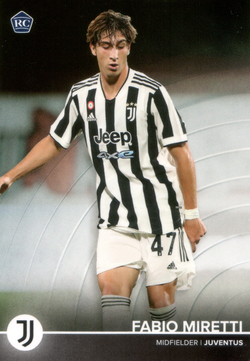 Topps Team-Set Juventus Turin 21/22 | 17 | Fabio Miretti