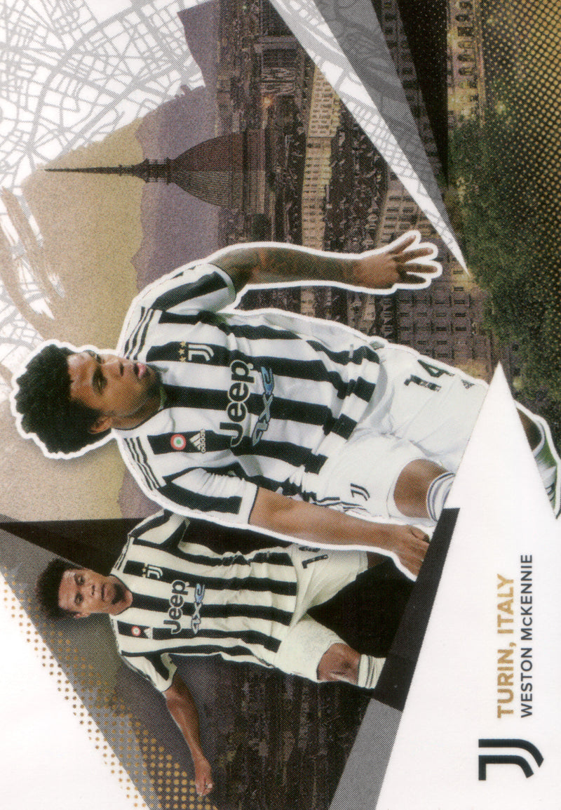 Topps Team-Set Juventus Turin 21/22 | 30 | Weston McKennie