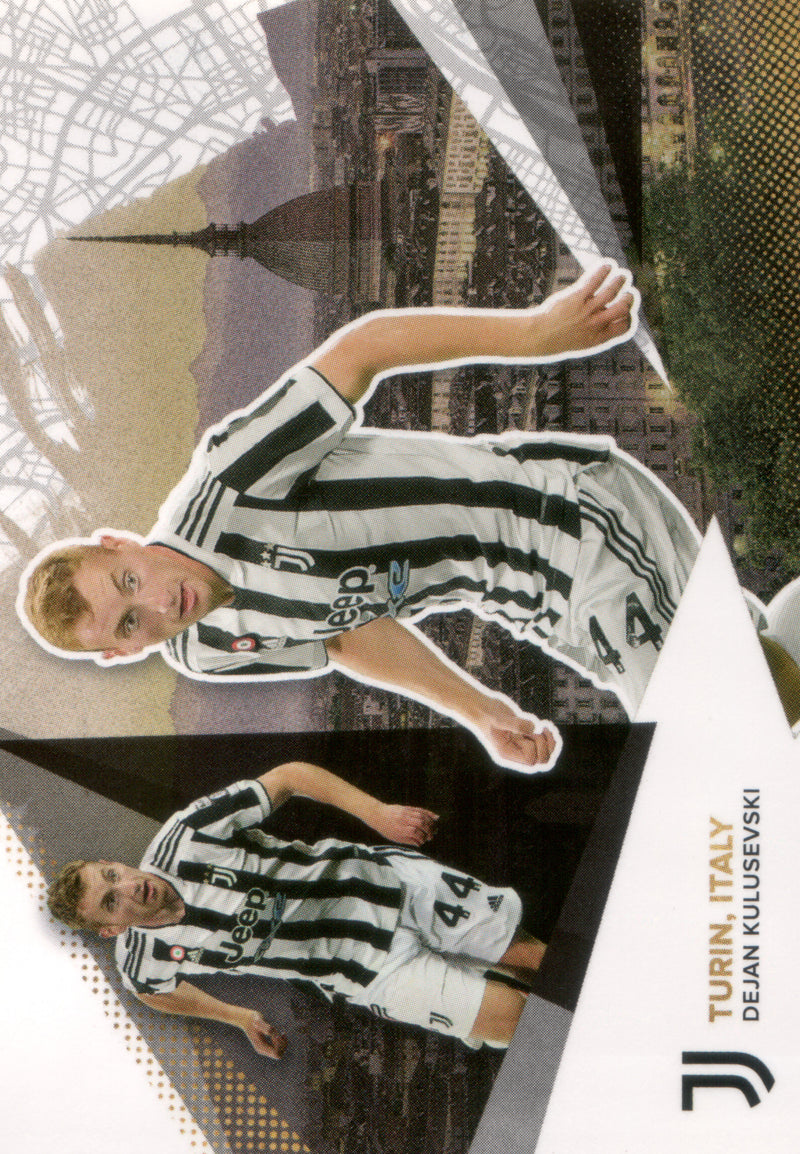 Topps Team-Set Juventus Turin 21/22 | 32 | Dejan Kulusevski