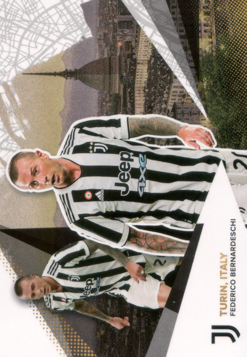 Topps Team-Set Juventus Turin 21/22 | 33 | Federico Bernardeschi