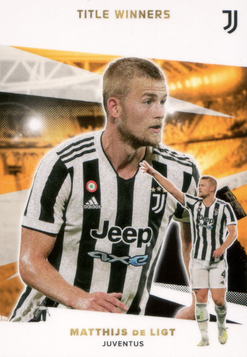 Topps Team-Set Juventus Turin 21/22 | 42 | Matthijs de Ligt