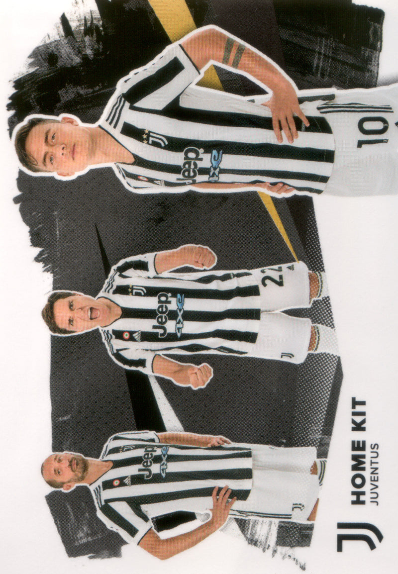 Topps Team-Set Juventus Turin 21/22 | 47 | Heimtrikot