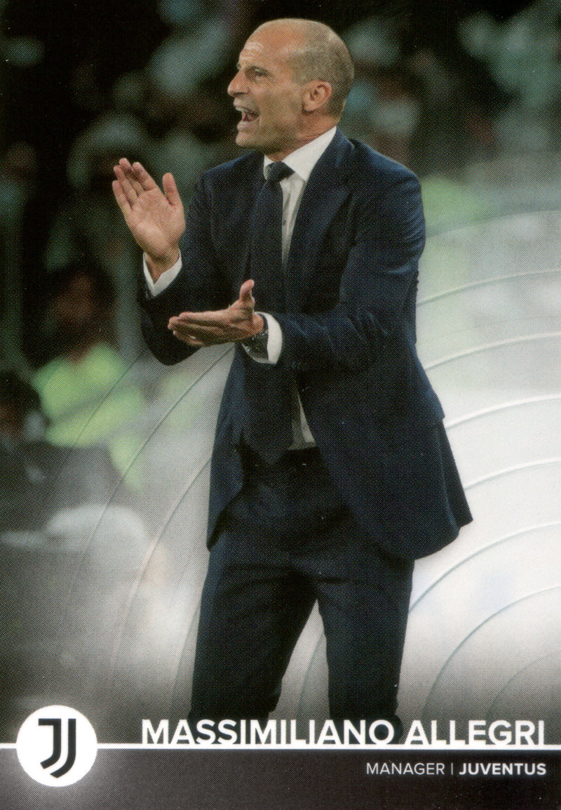 Topps Team-Set Juventus Turin 21/22 | 50 | Massimiliano Allegri