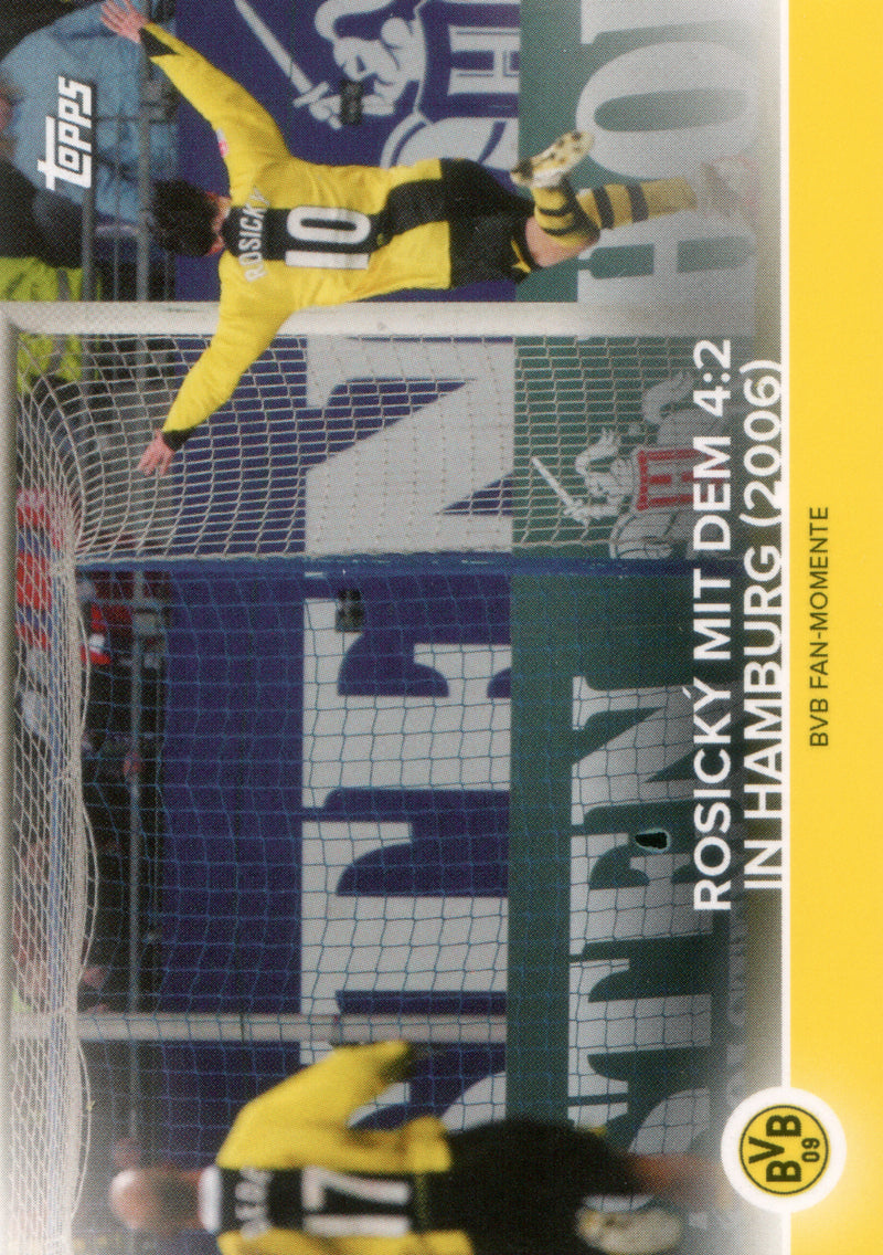 Topps Team-Set Borussia Dortmund 21/22 | B09-05 | Tomáš Rosicky mit dem 4:2