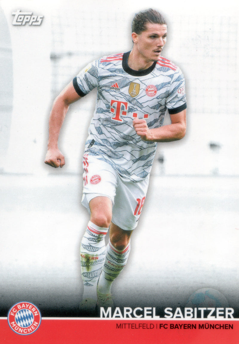 Topps Team-Set Bayern München 21/22 | BCM-MS | Marcel Sabitzer