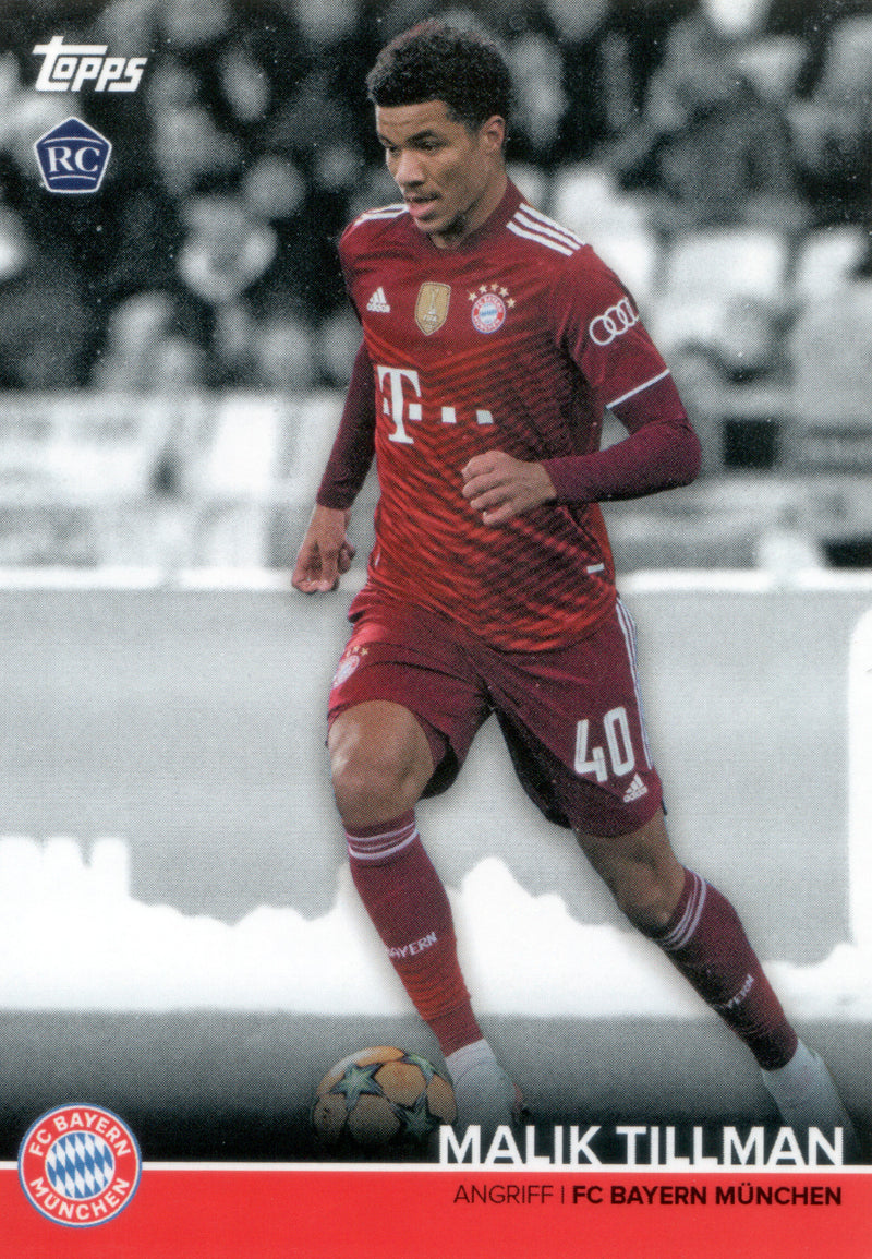 Topps Team-Set Bayern München 21/22 | BCM-MT | Malik Tillman