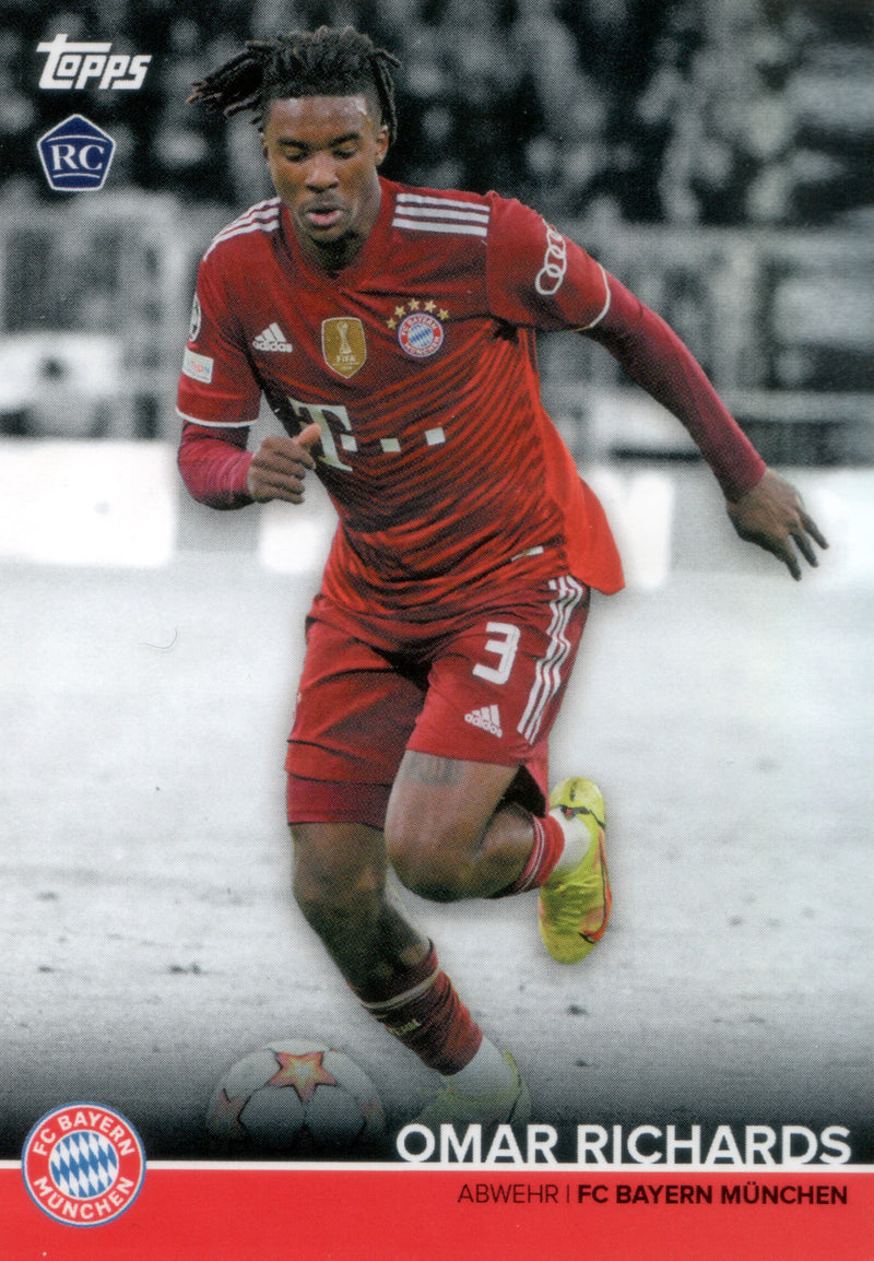 Topps Team-Set Bayern München 21/22 | BCM-OR | Omar Richards