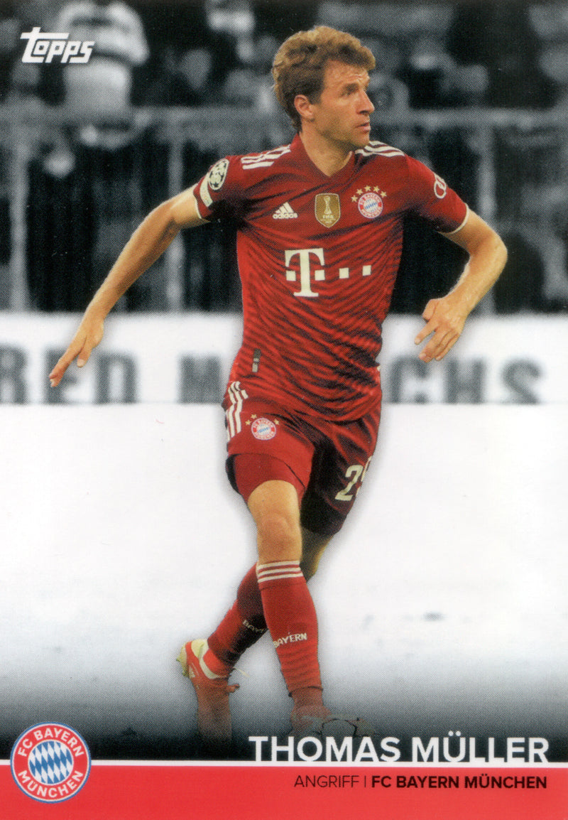 Topps Team-Set Bayern München 21/22 | BCM-TM | Thomas Müller