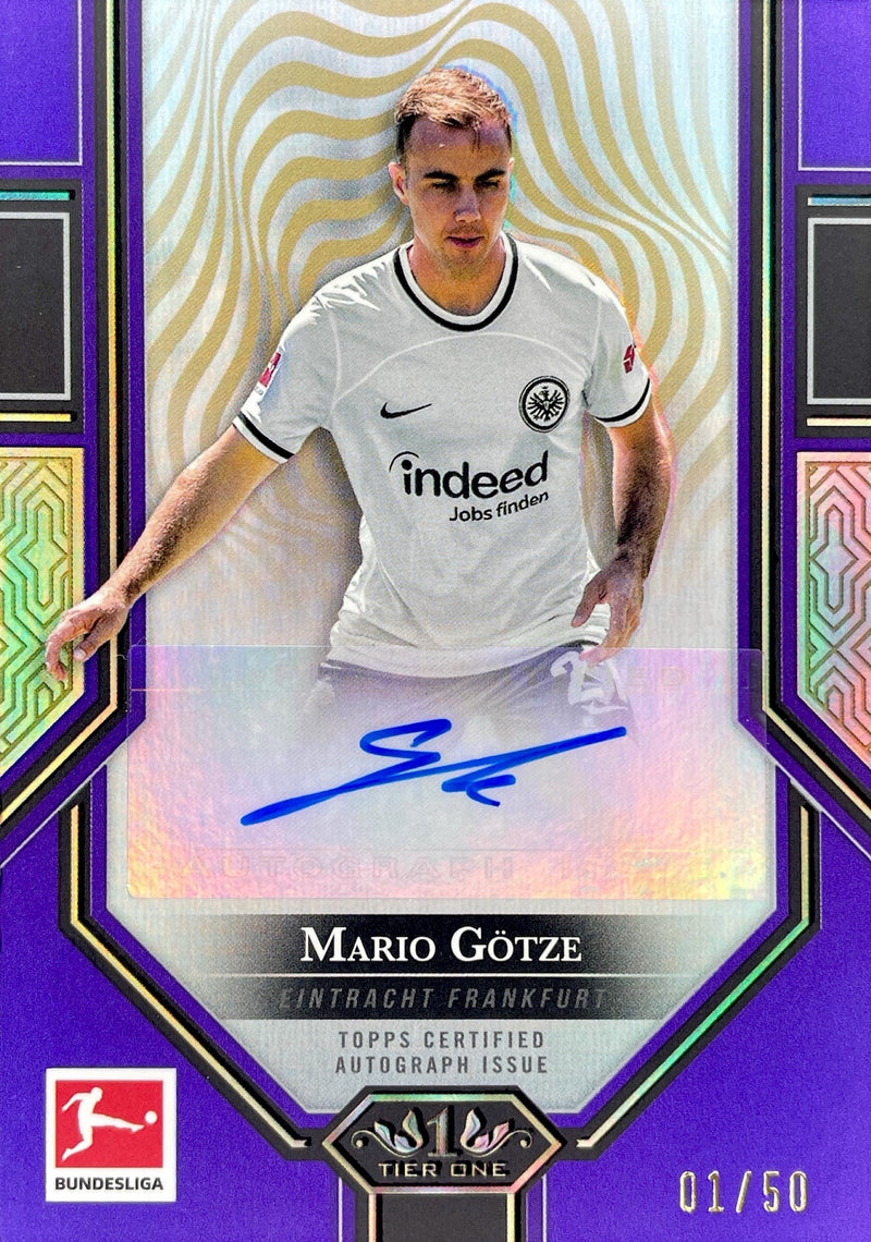 Topps TierOne Bundesliga 22/23 | BMA-MG | Mario Götze | Auto | /50