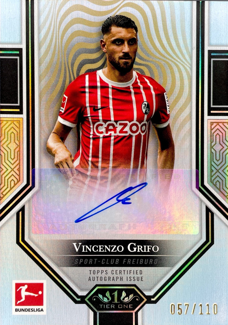 Topps TierOne Bundesliga 22/23 | BMA-VG | Vincenzo Grifo | Auto | /110