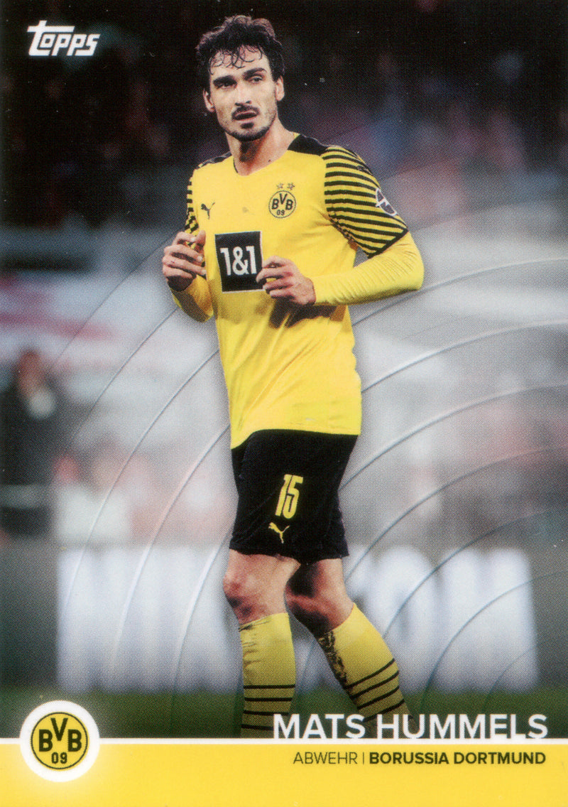 Topps Team-Set Borussia Dortmund 21/22 | BVB-MH | Mats Hummels