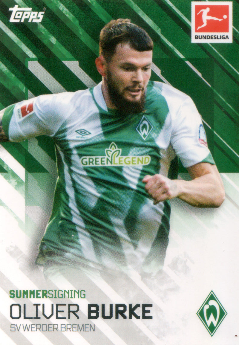 Topps Summer Signings Bundesliga 22/23 | Oliver Burke