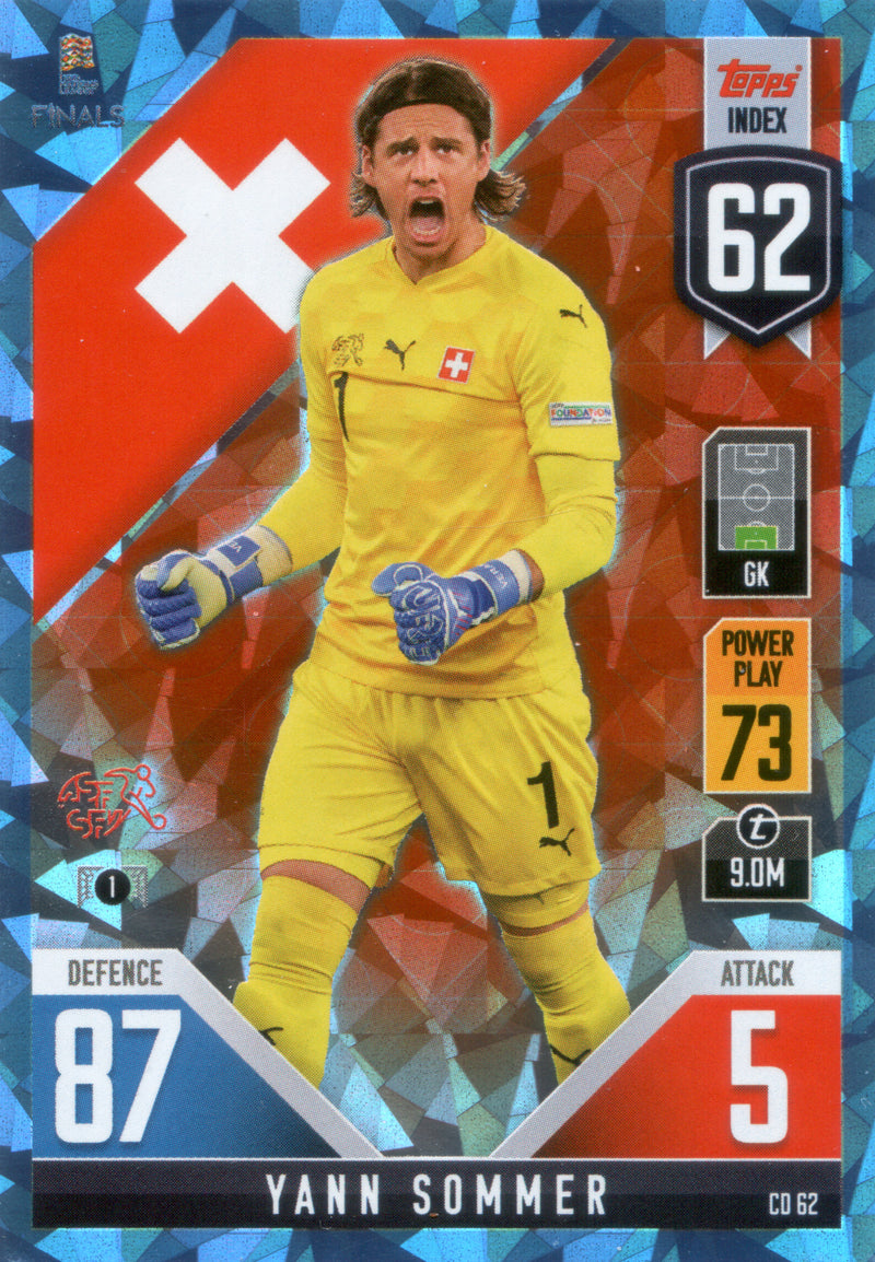 Topps MatchAttax Road to UEFA Nations League Finals 22/23 | CD062 | Yann Sommer