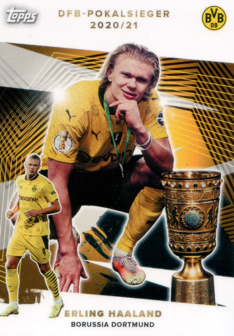 Topps Team-Set Borussia Dortmund 21/22 | CUP-3 | Erling Haaland