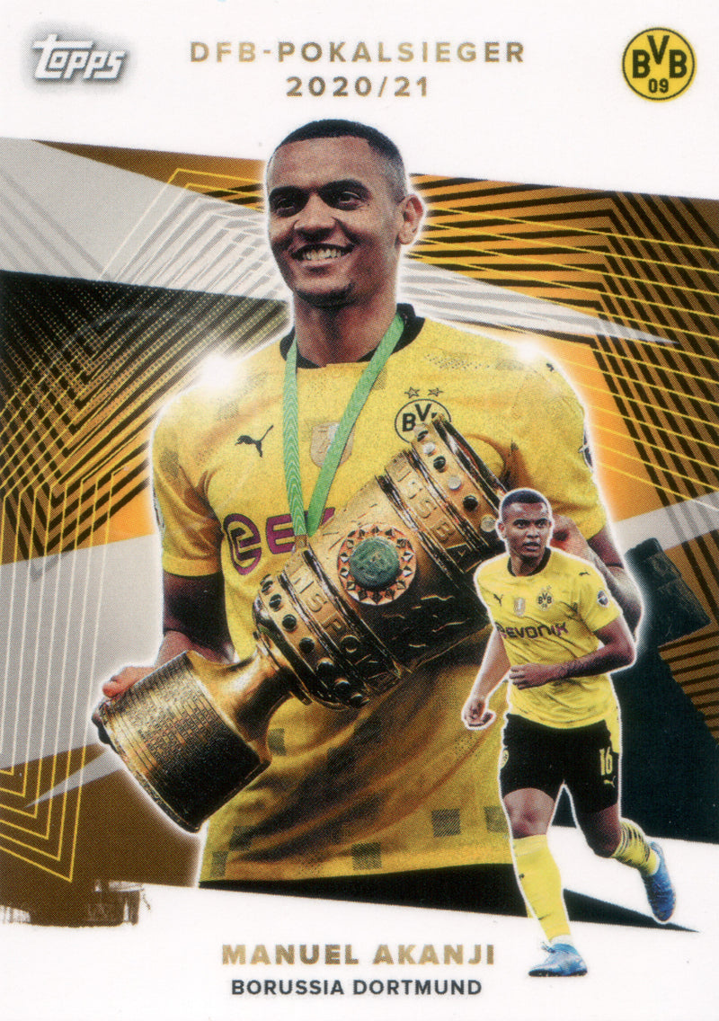 Topps Team-Set Borussia Dortmund 21/22 | CUP-4 | Manuel Akanji