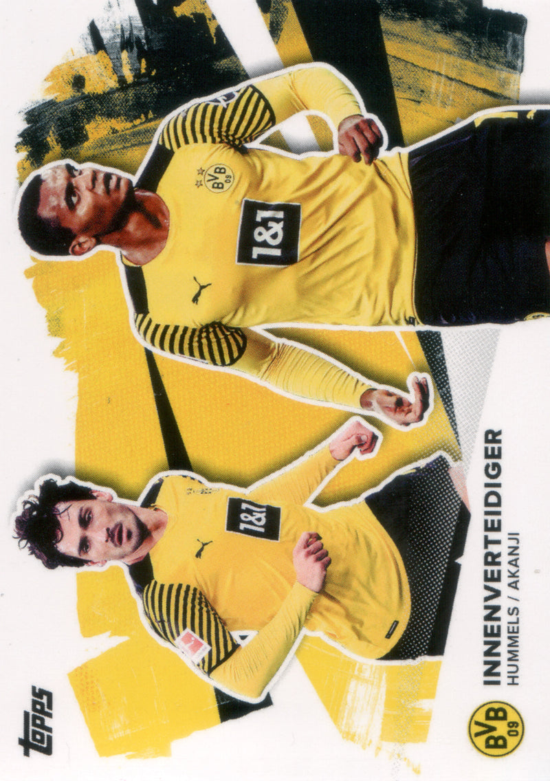 Topps Team-Set Borussia Dortmund 21/22 | DUO-HA | Mats Hummels & Manuel Akanji