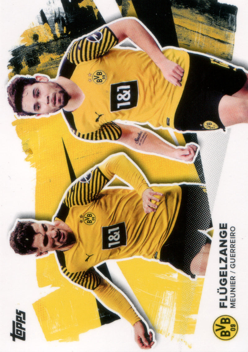 Topps Team-Set Borussia Dortmund 21/22 | DUO-MG | Thomas Meunier & Raphaël Guerreiro