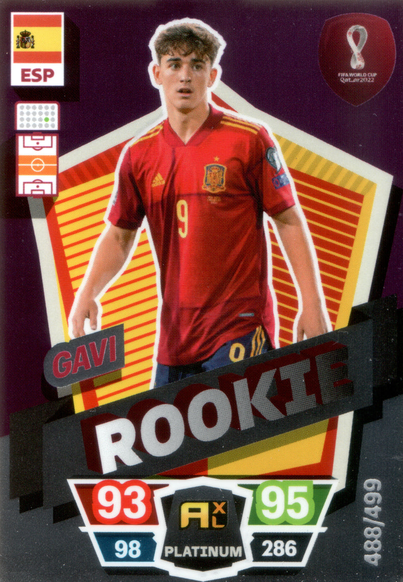 Panini AdrenalynXL FIFA World Cup 2022 Qatar | Gavi | /499