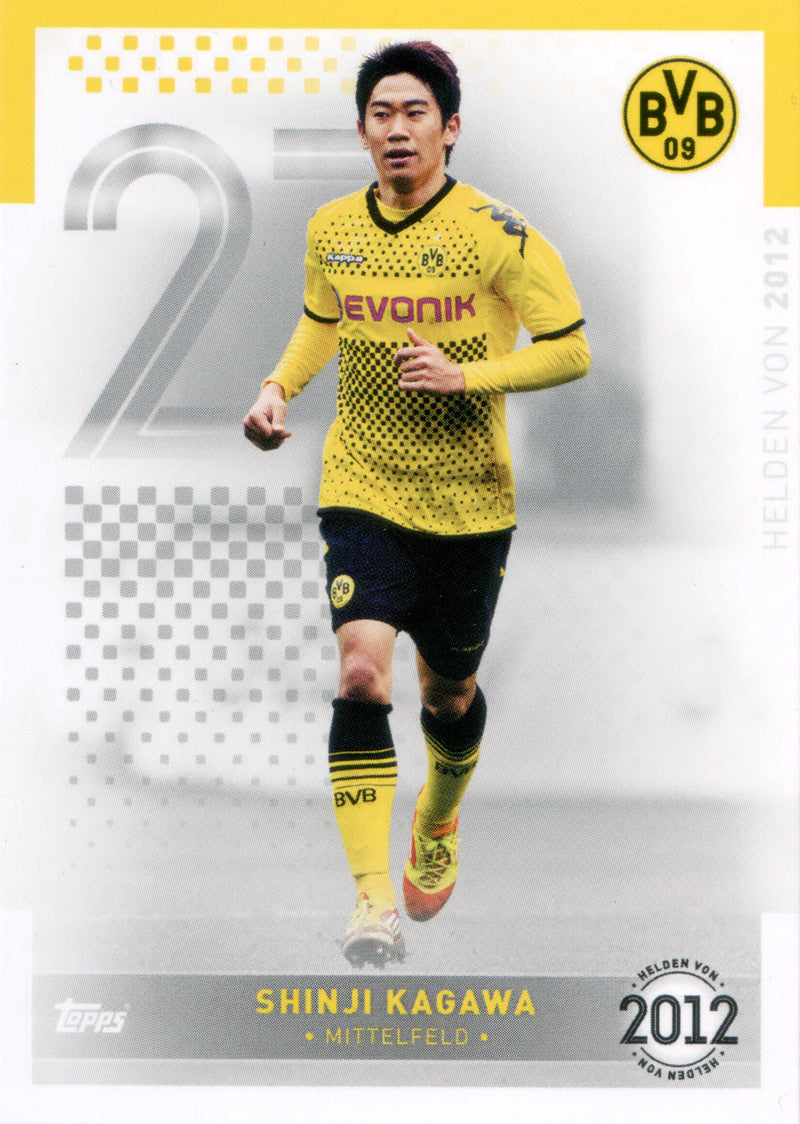 Topps Team-Set Borussia Dortmund 22/23 | H12-SKA | Shinji Kagawa