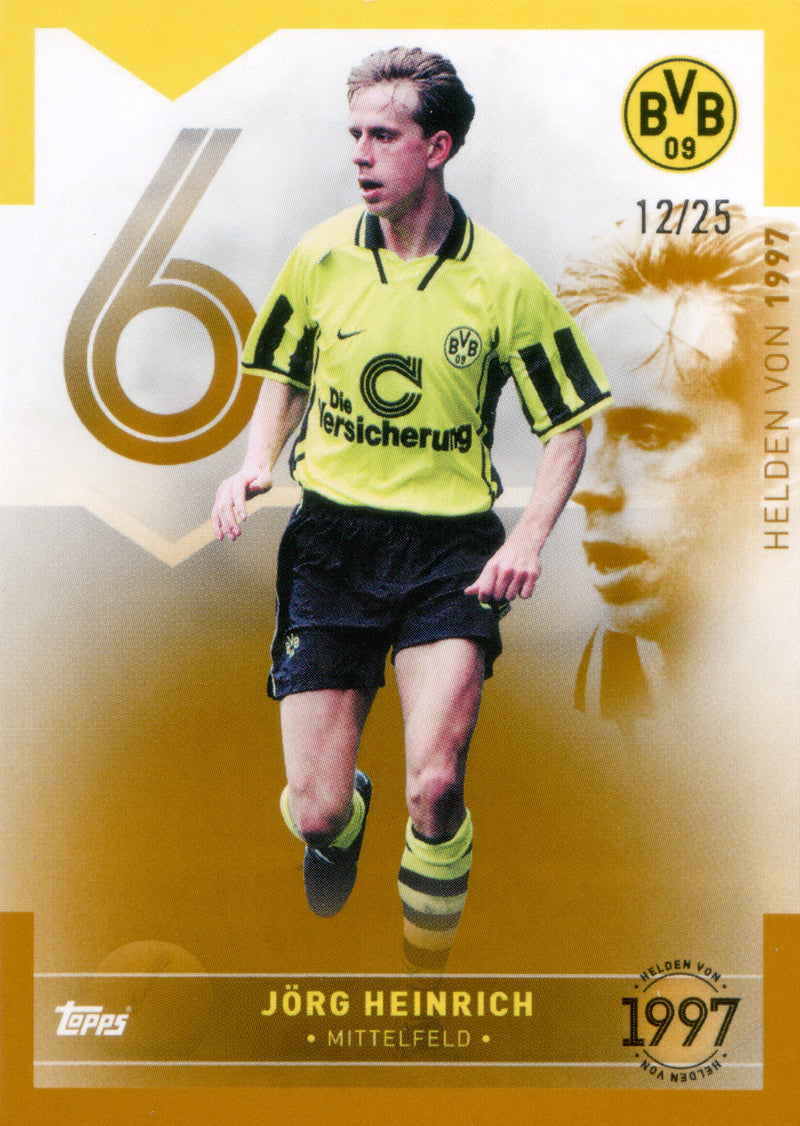 Topps Team-Set Borussia Dortmund 22/23 | H97-JH | Jörg Heinrich | /25