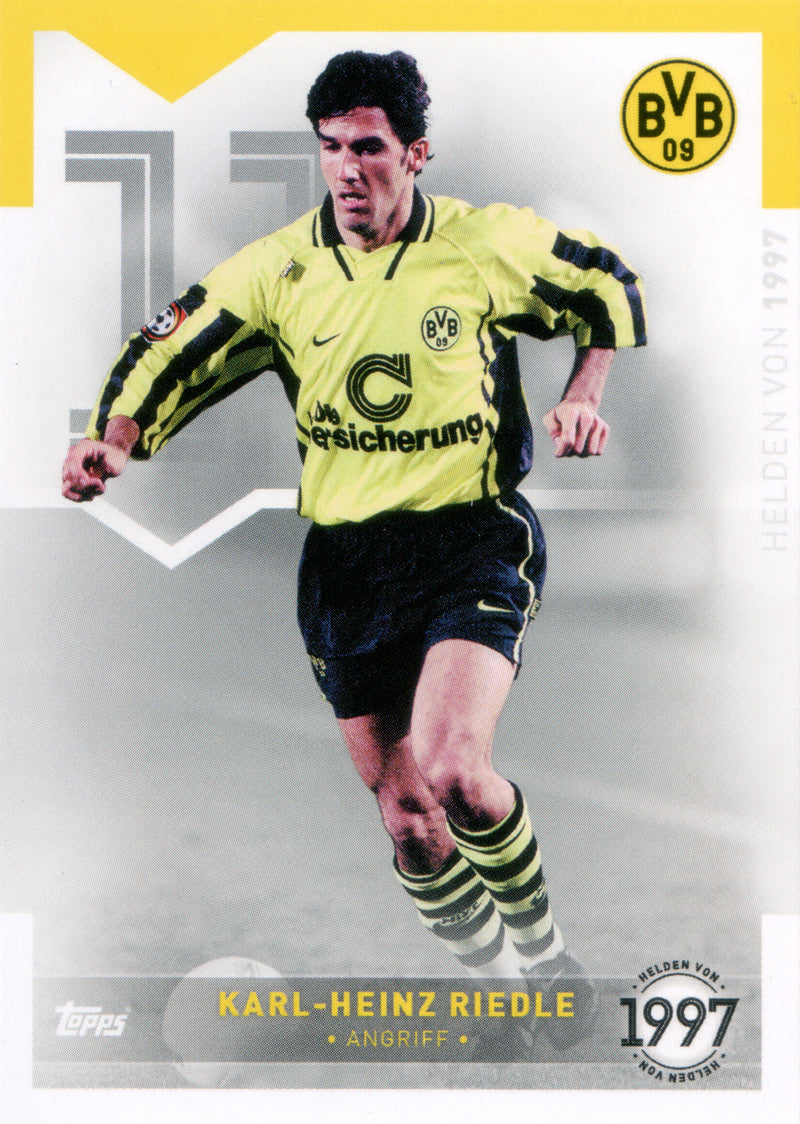 Topps Team-Set Borussia Dortmund 22/23 | H97-KH | Karl-Heinz Riedle