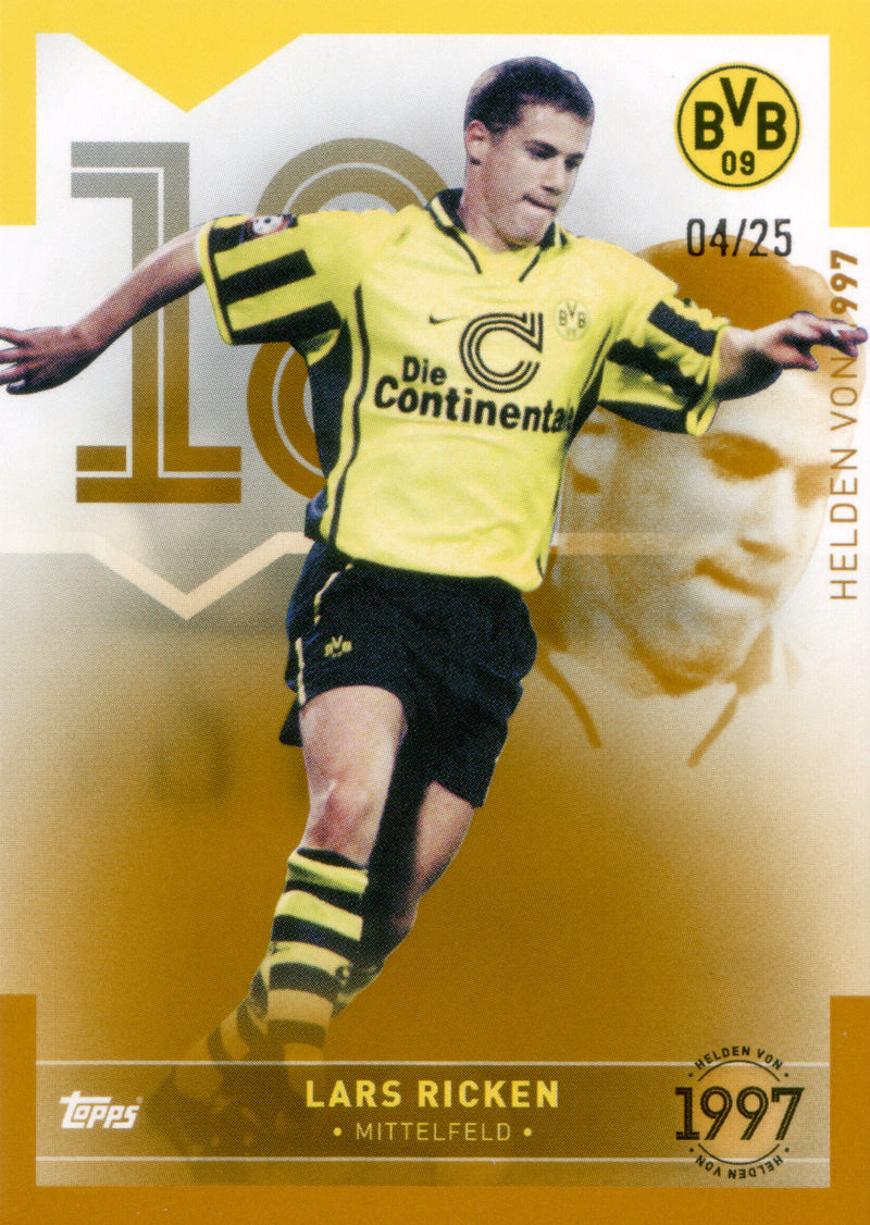 Topps Team-Set Borussia Dortmund 22/23 | H97-LR | Lars Ricken | /25