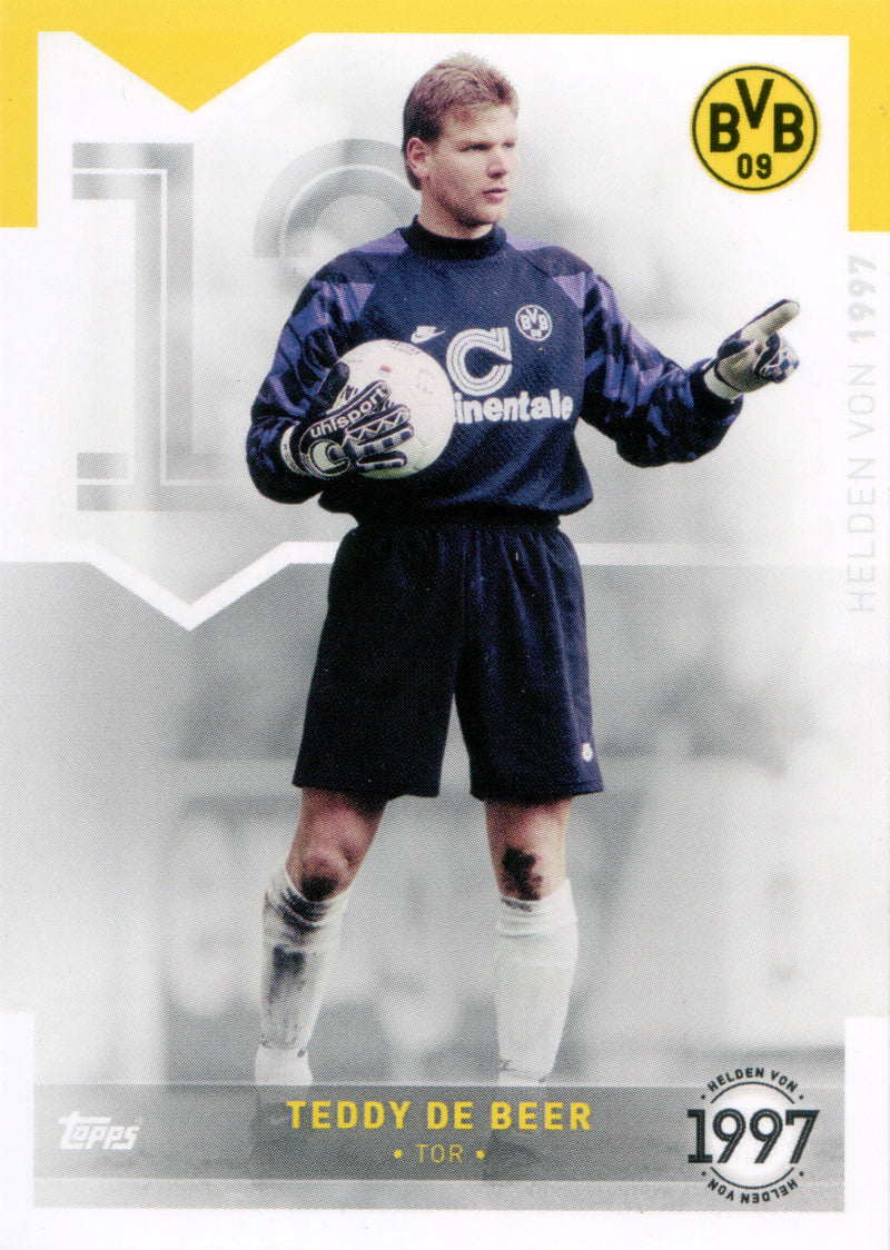 Topps Team-Set Borussia Dortmund 22/23 | H97-TB | Teddy de Beer