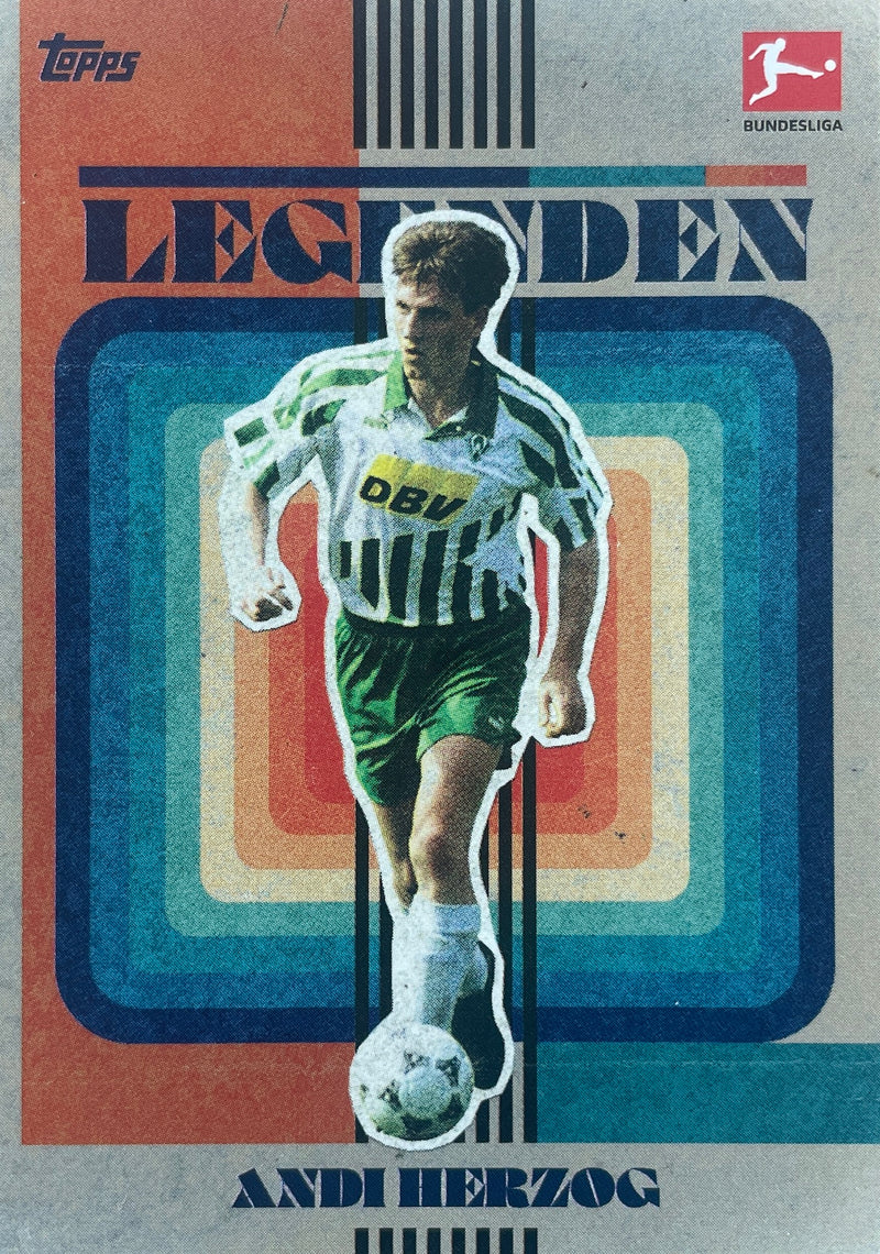 Topps Curated Lothar Matthäus 60 Jahre Bundesliga | Andi Herzog