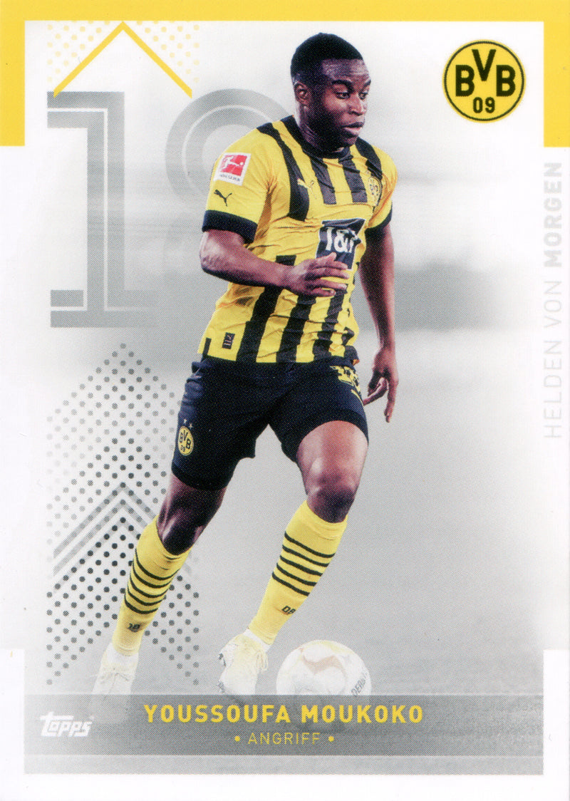 Topps Team-Set Borussia Dortmund 22/23 | HF-YM | Youssoufa Moukoko