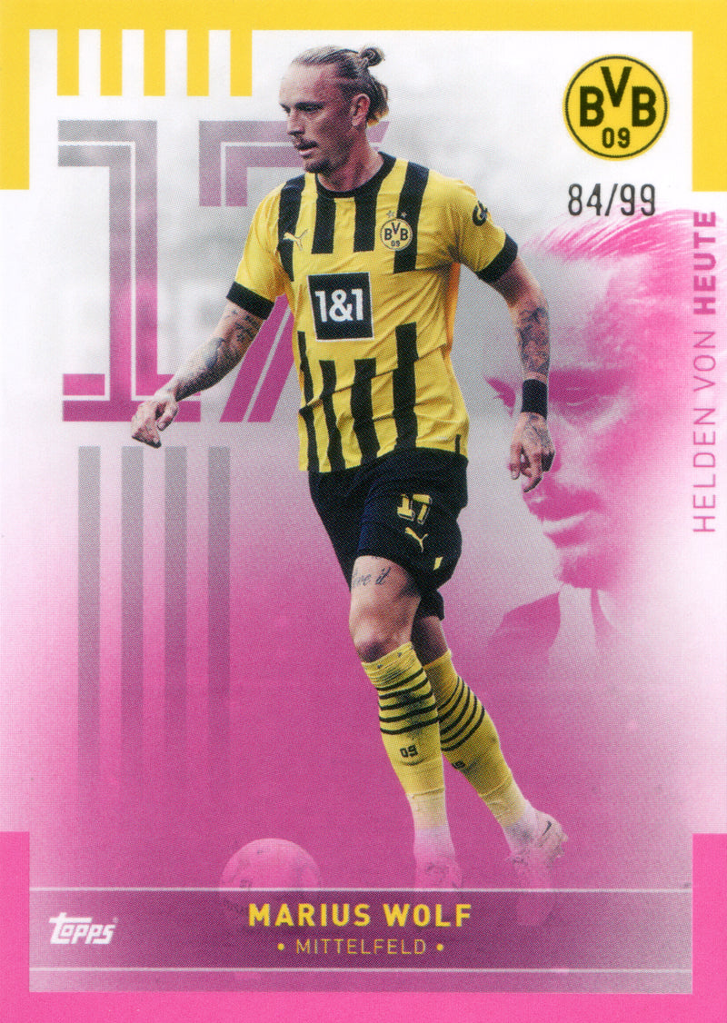 Topps Team-Set Borussia Dortmund 22/23 | HT-MW | Marius Wolf | /99