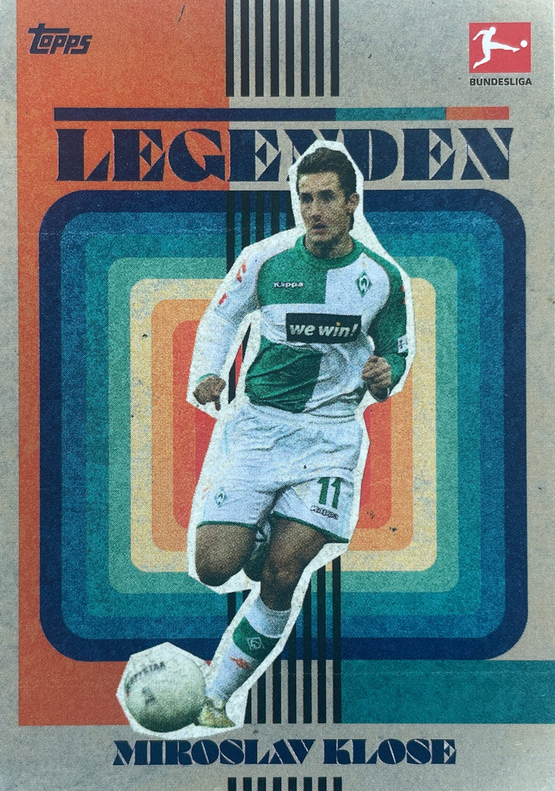 Topps Curated Lothar Matthäus 60 Jahre Bundesliga | Miroslav Klose