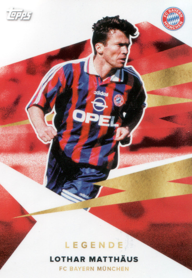 Topps Team-Set Bayern München 21/22 | LE-LM | Lothar Matthäus