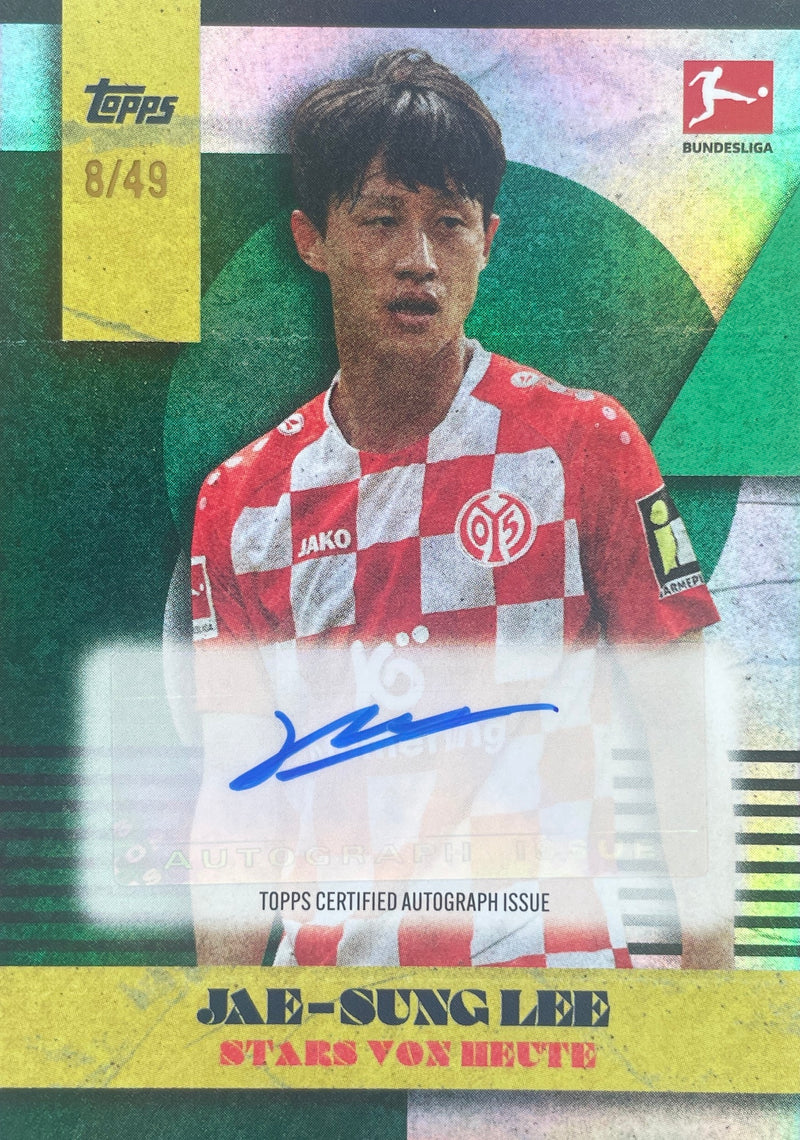 Topps Curated Lothar Matthäus 60 Jahre Bundesliga | Jae-Sung Lee | Auto | /49