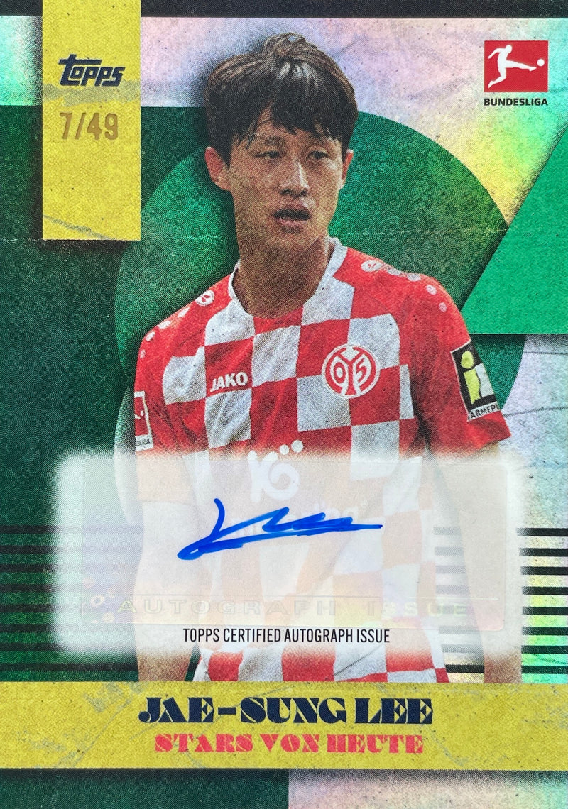 Topps Curated Lothar Matthäus 60 Jahre Bundesliga | Jae-Sung Lee | Auto | /49