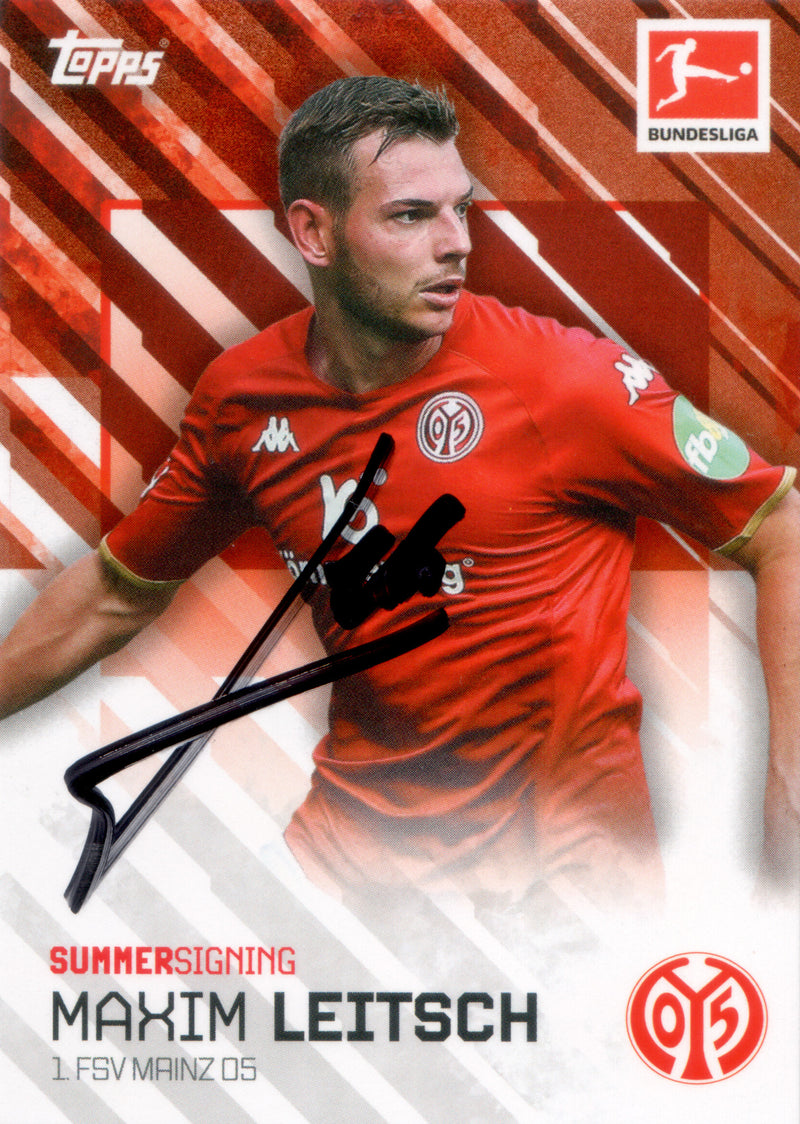 Topps Summer Signings Bundesliga 22/23 | Maxim Leitsch | Auto