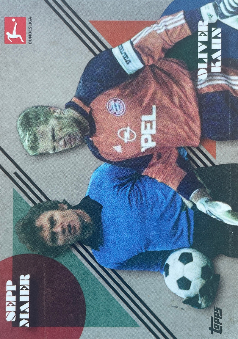 Topps Curated Lothar Matthäus 60 Jahre Bundesliga | Sepp Maier & Oliver Kahn