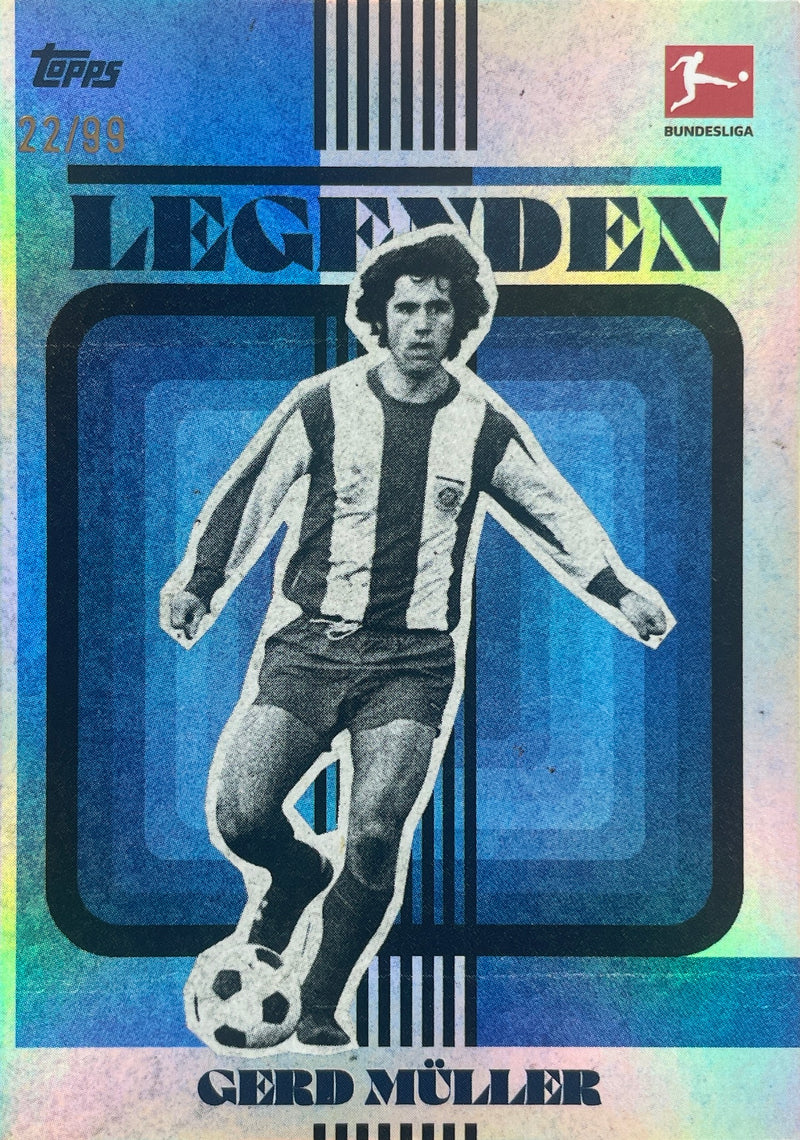 Topps Curated Lothar Matthäus 60 Jahre Bundesliga | Gerd Müller | /99