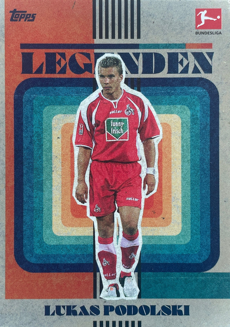 Topps Curated Lothar Matthäus 60 Jahre Bundesliga | Lukas Podolski