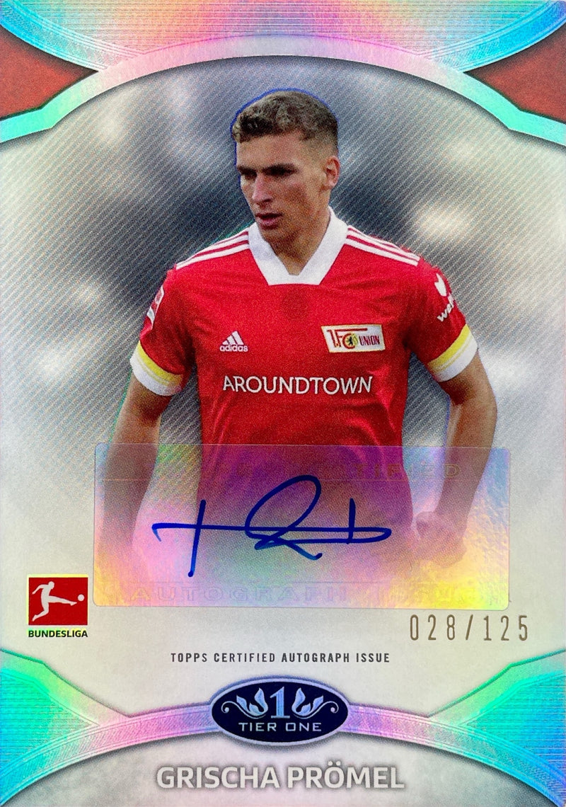 Topps TierOne Bundesliga 20/21 | PP-GP | Grischa Prömel | Auto | /125