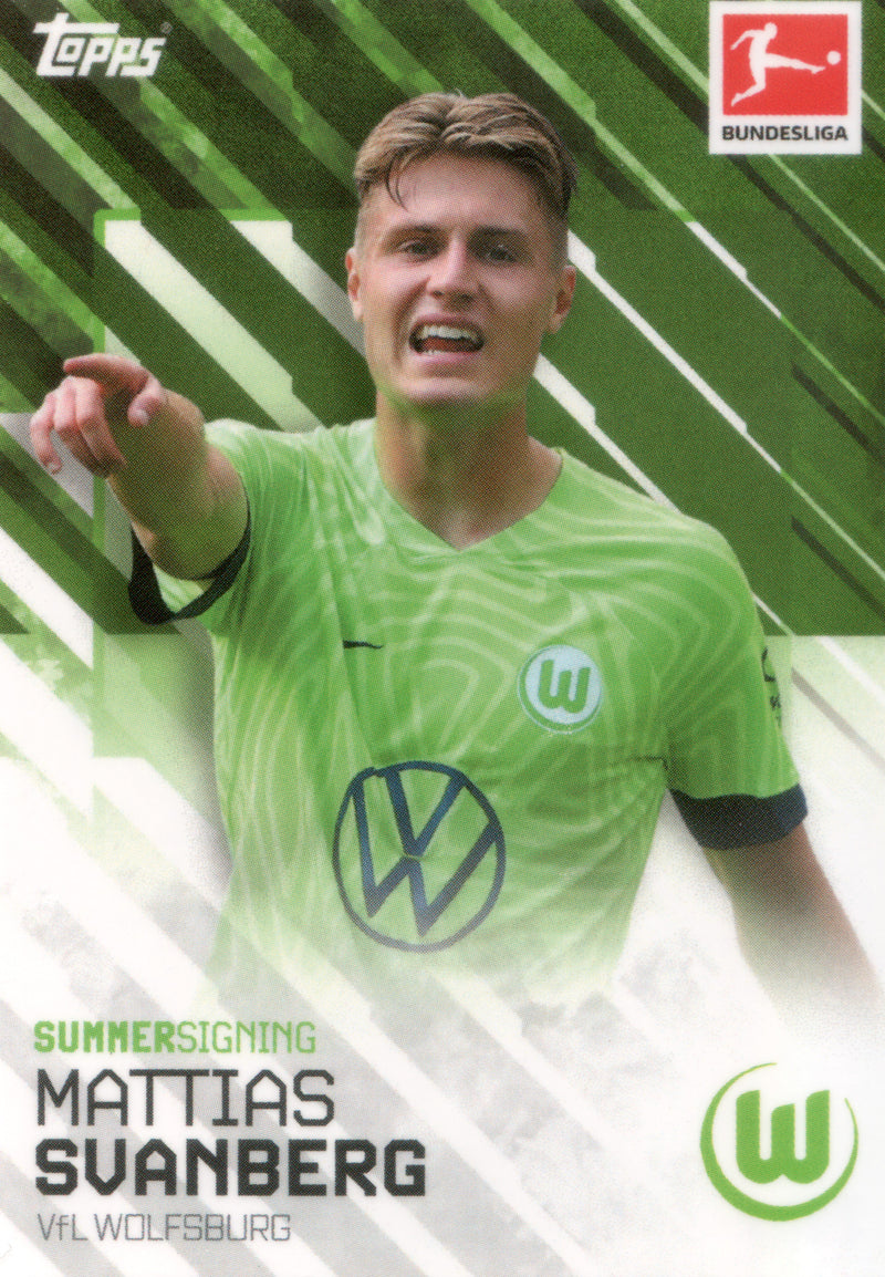 Topps Summer Signings Bundesliga 22/23 | Mattias Svanberg