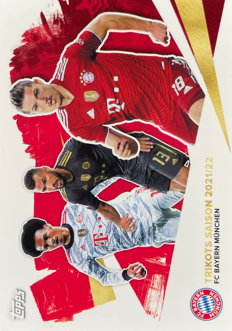 Topps Team-Set Bayern München 21/22 | TR-FCB | Trikots