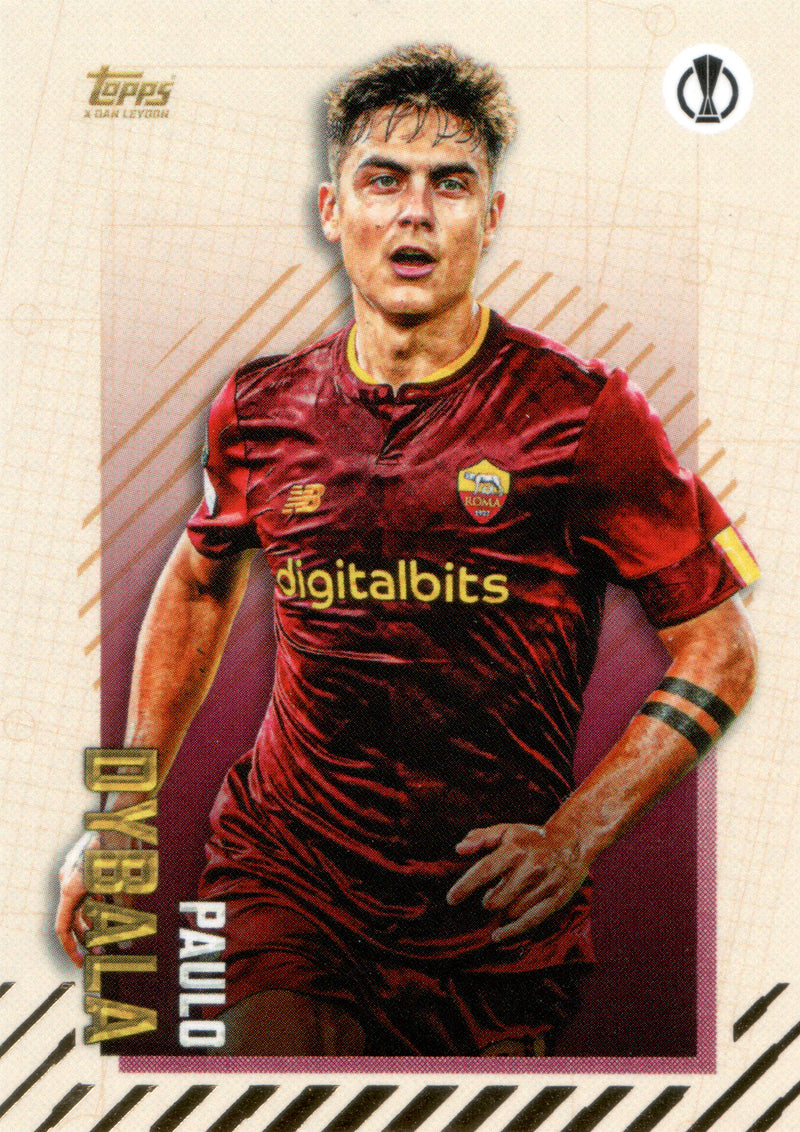 Topps Gold UEFA Competitions 22/23 | Paulo Dybala