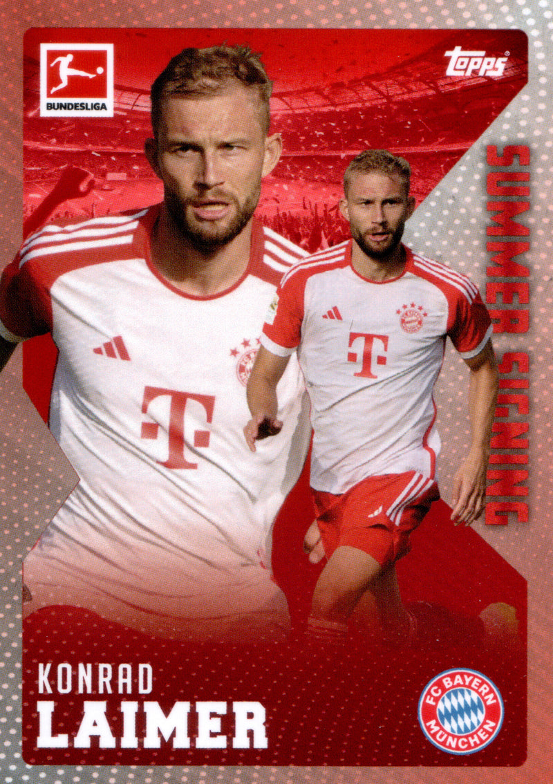 Topps Summer Signings Bundesliga 23/24 | Konrad Laimer